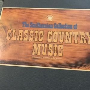 Smithsonian country music collection cassette tapes